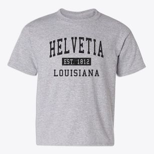 Helvetia Louisiana Classic Established Youth T-shirt