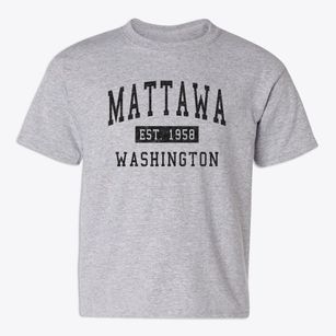 Mattawa Washington Classic Established Youth T-shirt