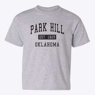 Park Hill Oklahoma Classic Established Youth T-shirt
