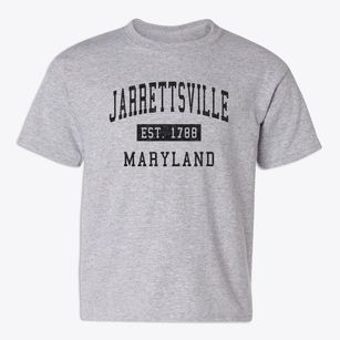Jarrettsville Maryland Classic Established Youth T-shirt