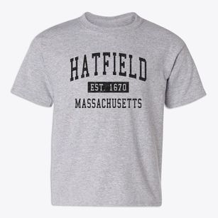 Hatfield Massachusetts Classic Established Youth T-shirt