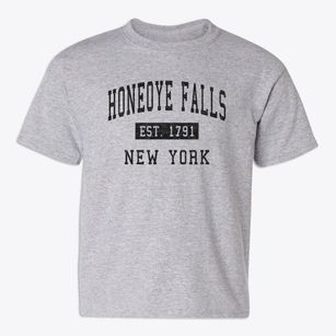 Honeoye Falls New York Classic Established Youth T-shirt
