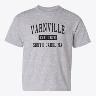 Varnville South Carolina Classic Established Youth T-shirt