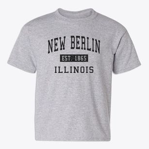 New Berlin Illinois Classic Established Youth T-shirt