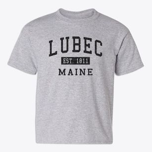 Lubec Maine Classic Established Youth T-shirt