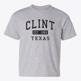 Clint Texas Classic Established Youth T-shirt