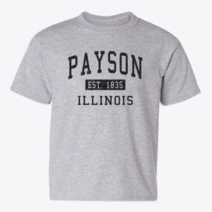 Payson Illinois Classic Established Youth T-shirt