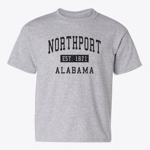 Northport Alabama Classic Established Youth T-shirt