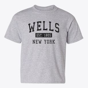 Wells New York Classic Established Youth T-shirt