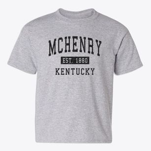 Mchenry Kentucky Classic Established Youth T-shirt