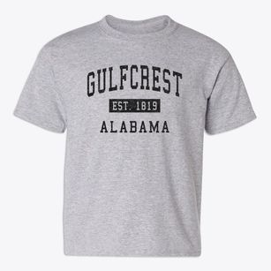 Gulfcrest Alabama Classic Established Youth T-shirt