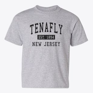 Tenafly New Jersey Classic Established Youth T-shirt