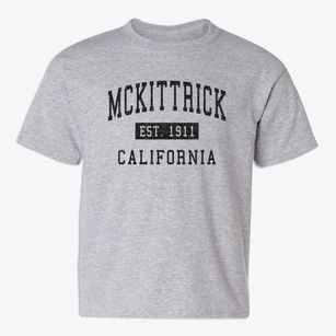 Mckittrick California Classic Established Youth T-shirt
