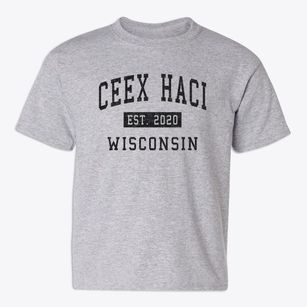Ceex Haci Wisconsin Classic Established Youth T-shirt