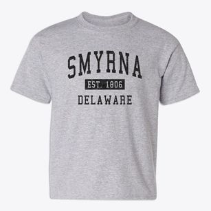 Smyrna Delaware Classic Established Youth T-shirt