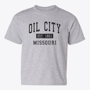 Oil City Missouri Classic Established Youth T-shirt