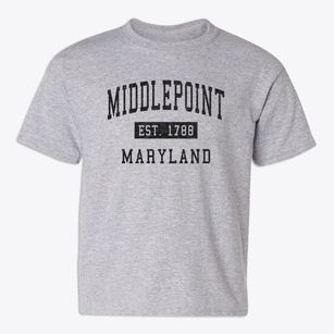 Middlepoint Maryland Classic Established Youth T-shirt