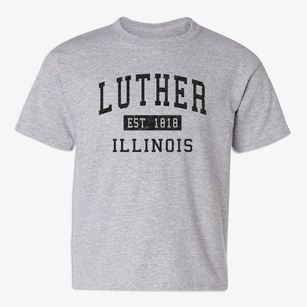 Luther Illinois Classic Established Youth T-shirt