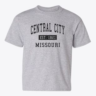Central City Missouri Classic Established Youth T-shirt