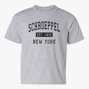Schroeppel New York Classic Established Youth T-shirt