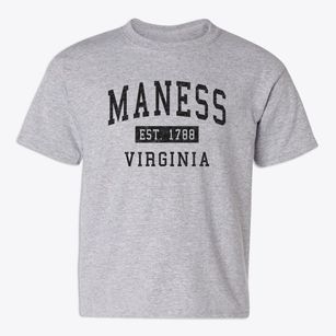 Maness Virginia Classic Established Youth T-shirt