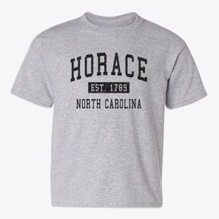 Horace North Carolina Classic Established Youth T-shirt