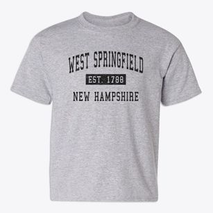 West Springfield New Hampshire Classic Established Youth T-shirt