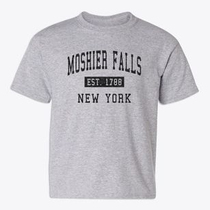 Moshier Falls New York Classic Established Youth T-shirt