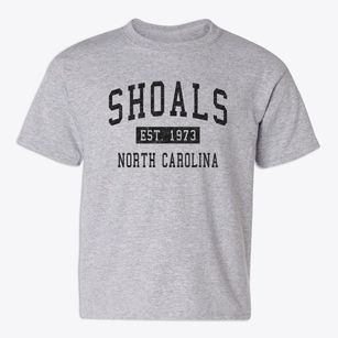Shoals North Carolina Classic Established Youth T-shirt