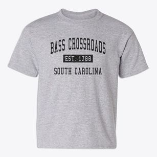 Bass Crossroads South Carolina Classic Established Youth T-shirt
