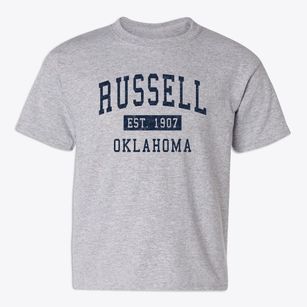 Russell Oklahoma Classic Established Youth T-shirt
