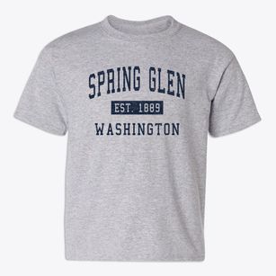 Spring Glen Washington Classic Established Youth T-shirt