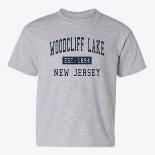 Woodcliff Lake New Jersey Classic Established Youth T-shirt