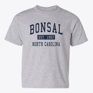 Bonsal North Carolina Classic Established Youth T-shirt