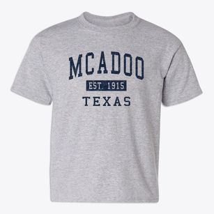 Mcadoo Texas Classic Established Youth T-shirt