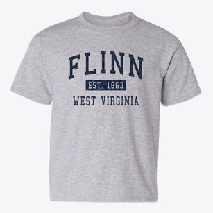 Flinn West Virginia Classic Established Youth T-shirt