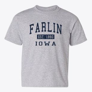 Farlin Iowa Classic Established Youth T-shirt