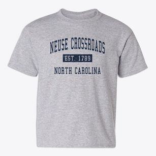 Neuse Crossroads North Carolina Classic Established Youth T-shirt