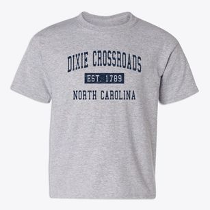 Dixie Crossroads North Carolina Classic Established Youth T-shirt