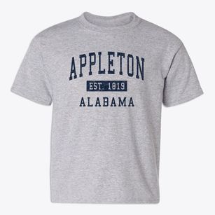 Appleton Alabama Classic Established Youth T-shirt