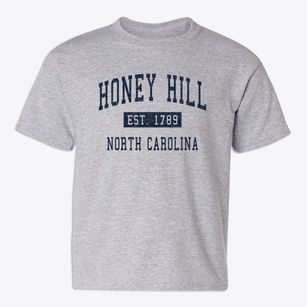 Honey Hill North Carolina Classic Established Youth T-shirt