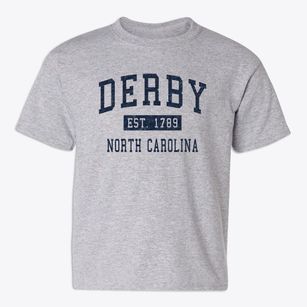 Derby North Carolina Classic Established Youth T-shirt