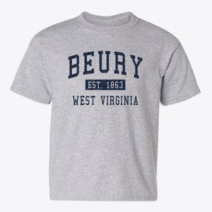 Beury West Virginia Classic Established Youth T-shirt