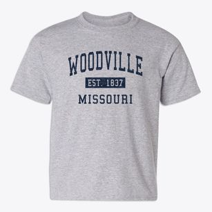 Woodville Missouri Classic Established Youth T-shirt