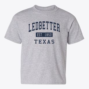 Ledbetter Texas Classic Established Youth T-shirt
