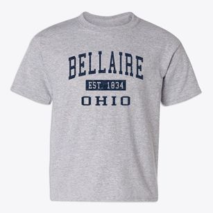 Bellaire Ohio Classic Established Youth T-shirt