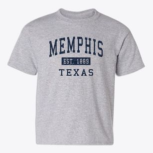 Memphis Texas Classic Established Youth T-shirt