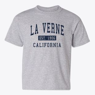 La Verne California Classic Established Youth T-shirt