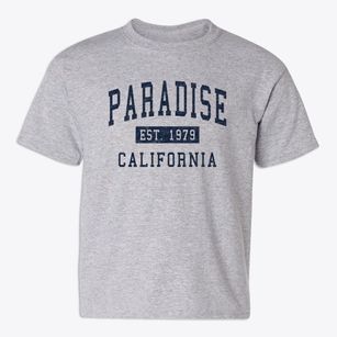 Paradise California Classic Established Youth T-shirt