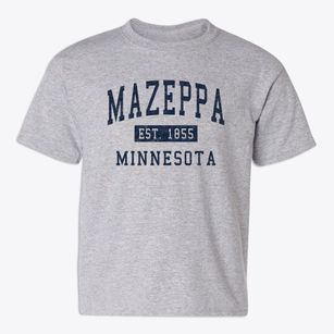 Mazeppa Minnesota Classic Established Youth T-shirt